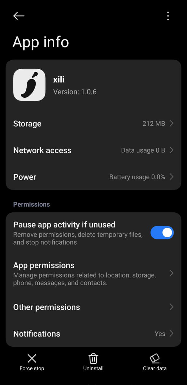 iPhone（iOS）のアクセス許可 手順1：プライバシーとセキュリティを開く